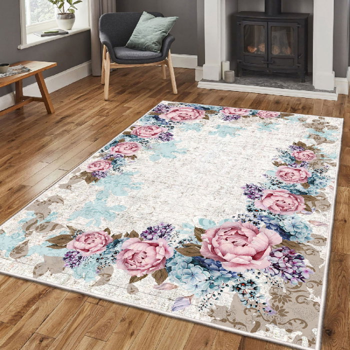 Conceptum Els1821 Alfombra de Terciopelo Multicolor 160 x 230 cm Conceptum Els1821 Alfombra de Terciopelo Multicolor 160 x 230 cm